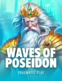waves of poseidon slot logo