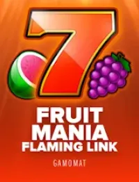 fruit mania flaming link - logo