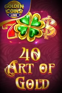 art of gold golden coins link logo